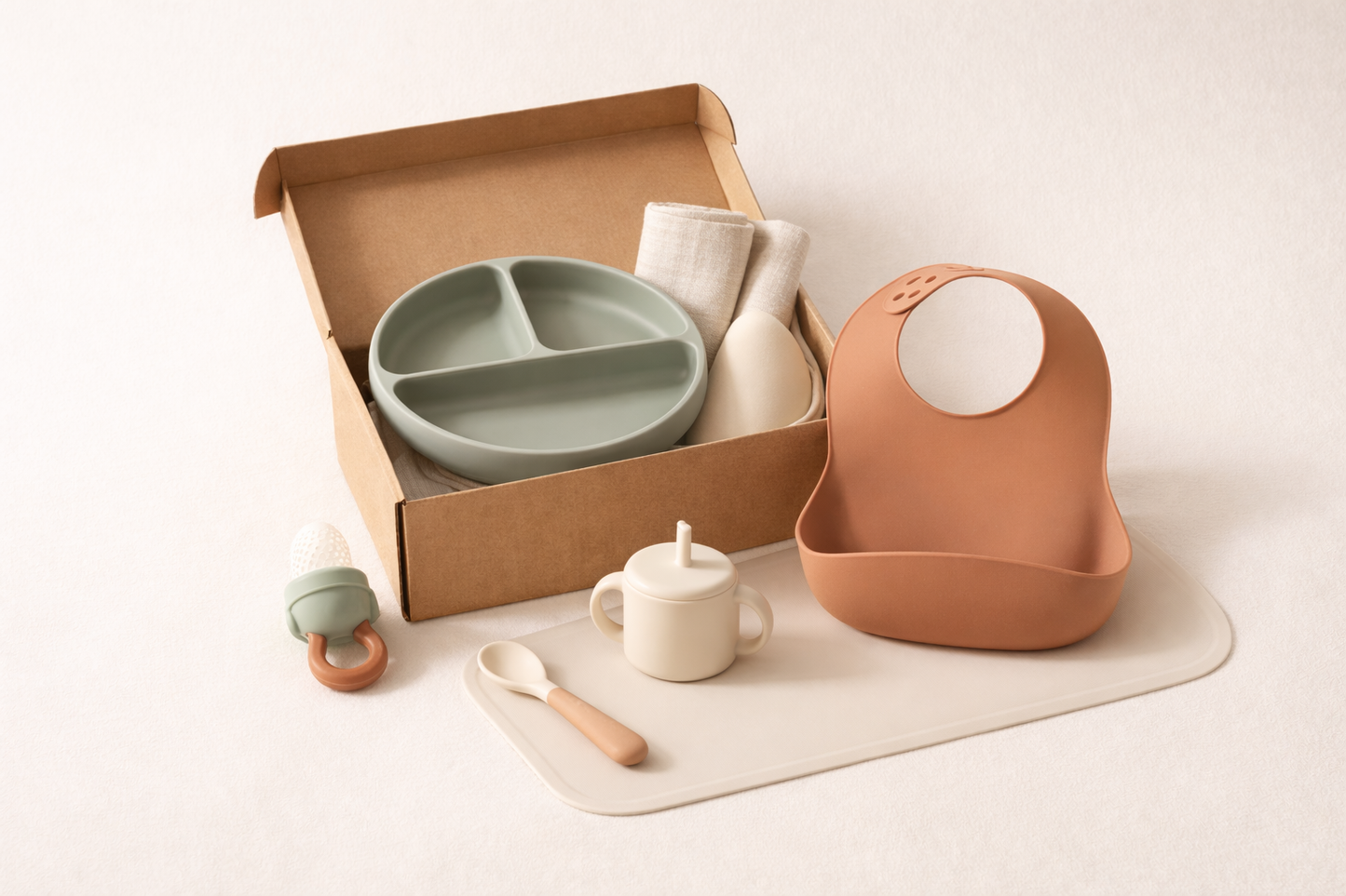 Kit Introdução Alimentar Lumatte Co. (6+ meses)